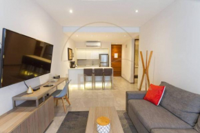 Luxury 2BR 2BA, Sauna, Cinema, Rooftop Pool